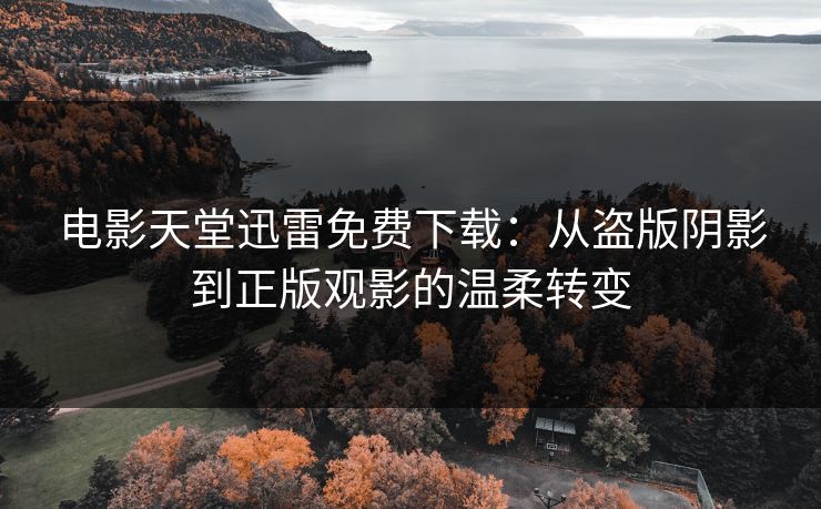 电影天堂迅雷免费下载：从盗版阴影到正版观影的温柔转变